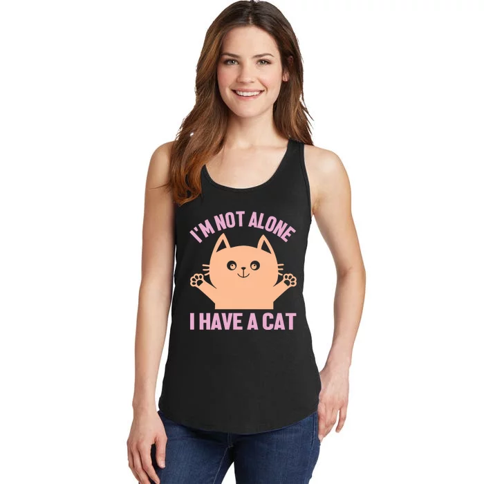 I'm Not Alone I Have A Cat Ladies Essential Tank