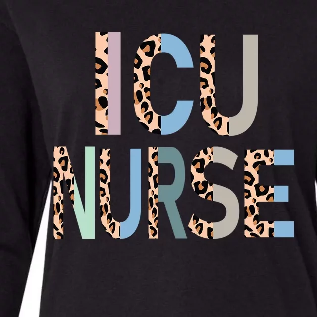 Icu Nurse Appreciation Intensive Care Unit Nursing Cute Gift Womens Cotton Relaxed Long Sleeve T-Shirt