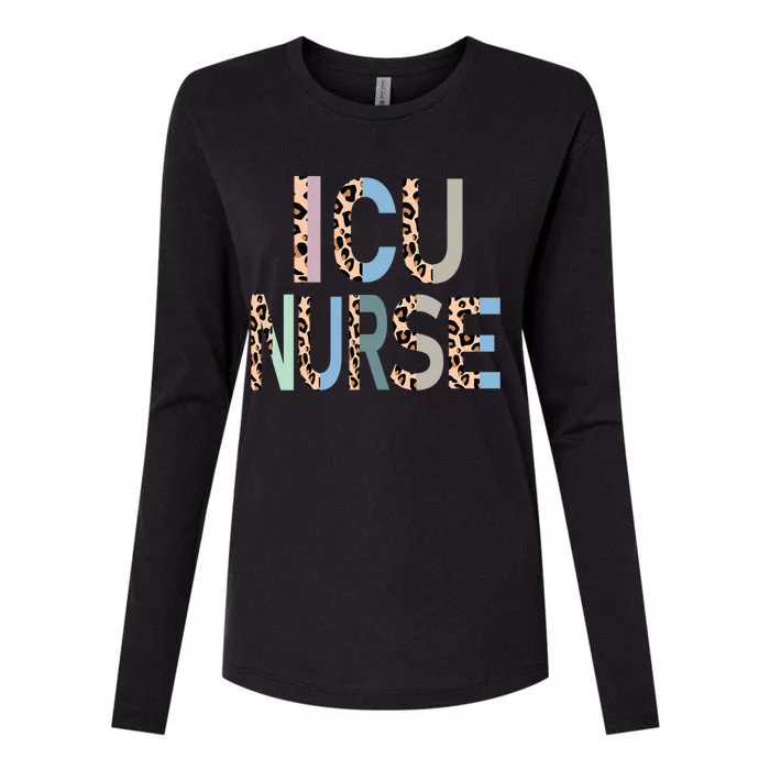 Icu Nurse Appreciation Intensive Care Unit Nursing Cute Gift Womens Cotton Relaxed Long Sleeve T-Shirt