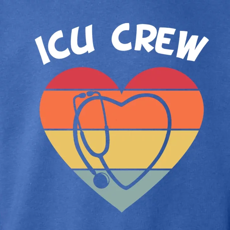 Icu Nurse Appreciation Stethoscope Cna Intensive Care Unit Gift Toddler Hoodie