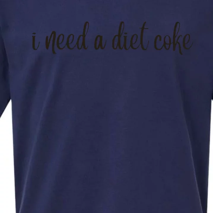 I Need A Diet Co Ke Sueded Cloud Jersey T-Shirt