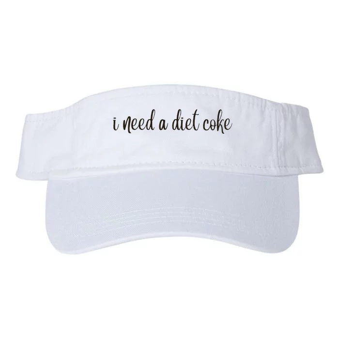 I Need A Diet Co Ke Valucap Bio-Washed Visor