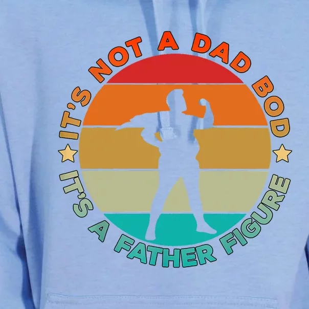 Its Not A Dad Bod Its A Father Figure Funny Superhero Dad Gift Unisex Surf Hoodie