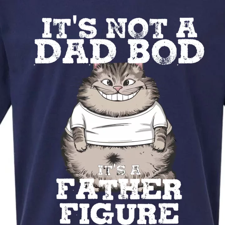 ItS Not A Dad Bod ItS A Father Figure Father Day Funny Gift Sueded Cloud Jersey T-Shirt