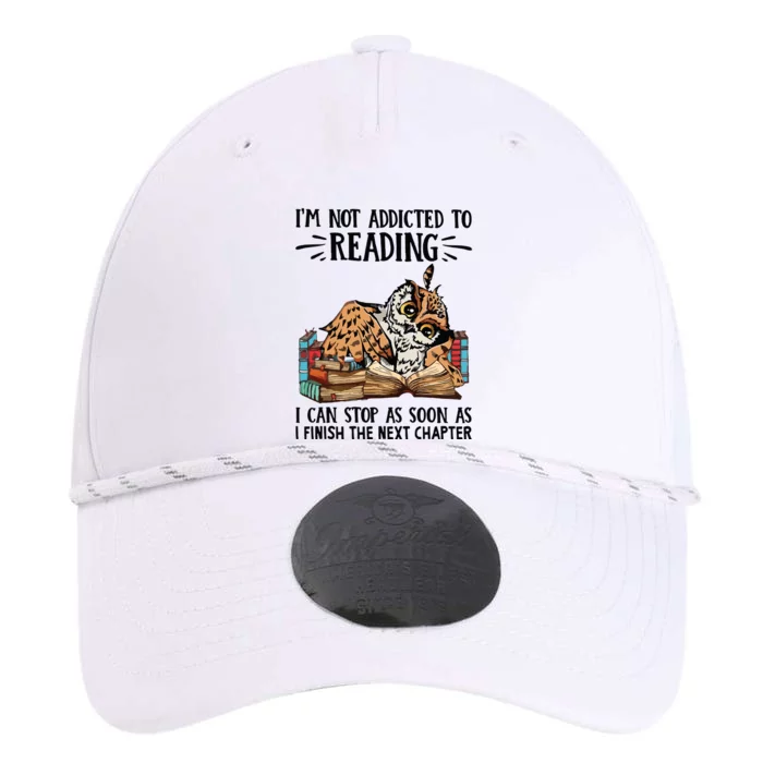 Im Not Addicted To Reading I Can Stop As Soon As Owl Book Performance The Dyno Cap