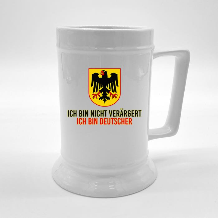 IM Not Angry IM German Front & Back Beer Stein