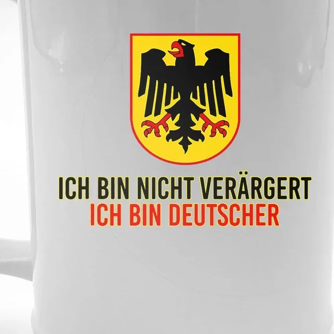 IM Not Angry IM German Front & Back Beer Stein