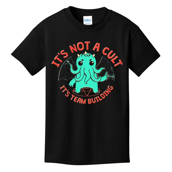 ItS Not A Cult ItS Team Building Funny Kids T-Shirt