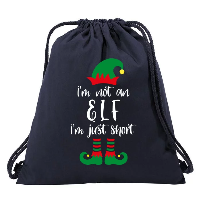 I'm Not An Elf I'm Just Short Drawstring Bag