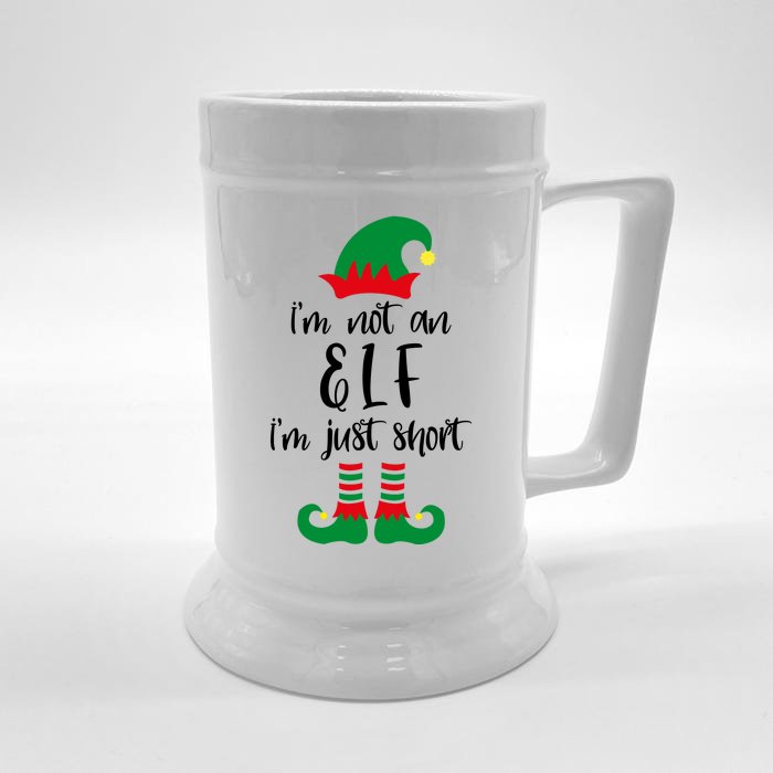 I'm Not An Elf I'm Just Short Front & Back Beer Stein