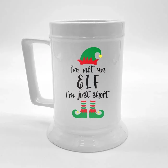 I'm Not An Elf I'm Just Short Front & Back Beer Stein