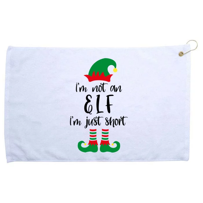 I'm Not An Elf I'm Just Short Grommeted Golf Towel