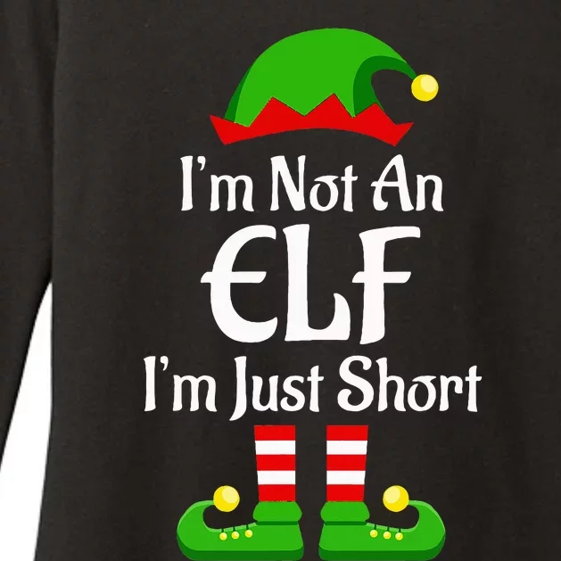 Im Not An Elf Family Christmas Pjs Matching Womens CVC Long Sleeve Shirt