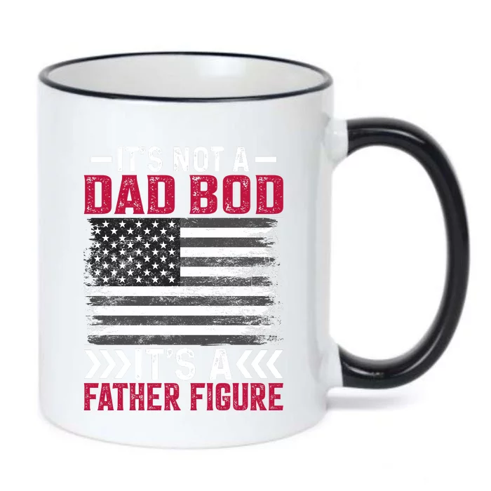 Its Not A Dad Bod Its Dad Black Color Changing Mug