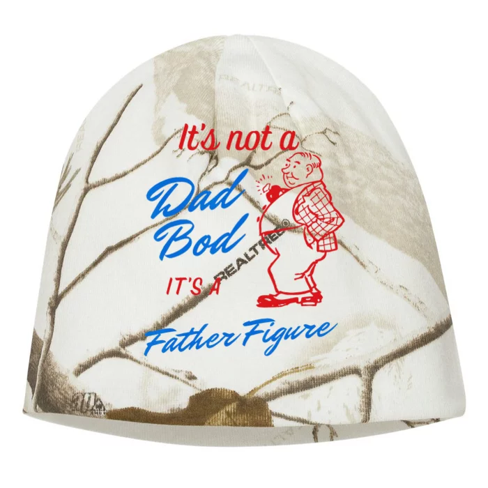 Its Not A Dad Bod Its A Father Figure Funny Fathers Day Kati - Camo Knit Beanie