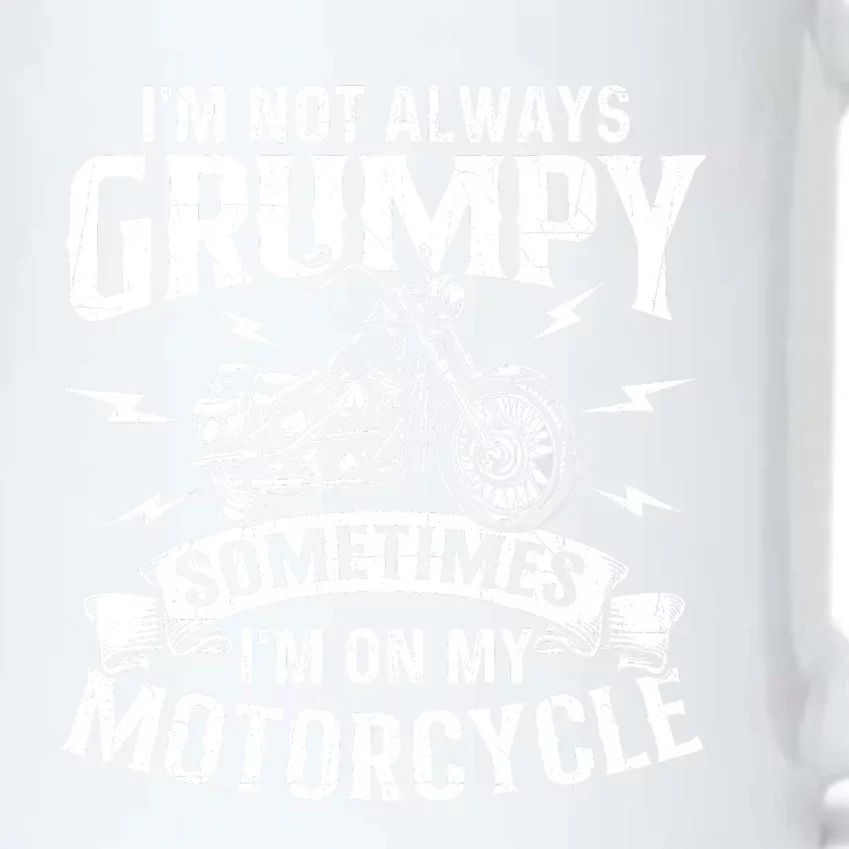 IM Not Always Grumpy Biker Motorcycle Rider Riding Racing Black Color Changing Mug