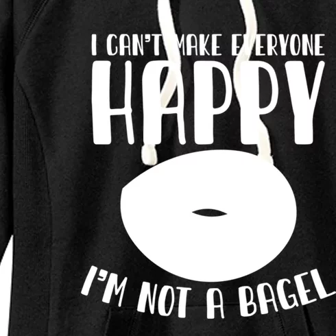 I´m Not A Bagel Bagels Funny Bagel Lover Baking Great Gift Women's Fleece Hoodie