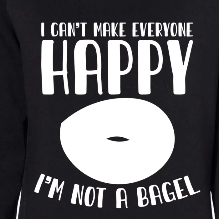 I´m Not A Bagel Bagels Funny Bagel Lover Baking Great Gift Womens California Wash Sweatshirt