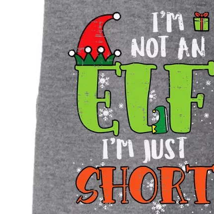 Im Not An Elf Just Short Funny Christmas Xmas Doggie 3-End Fleece Hoodie