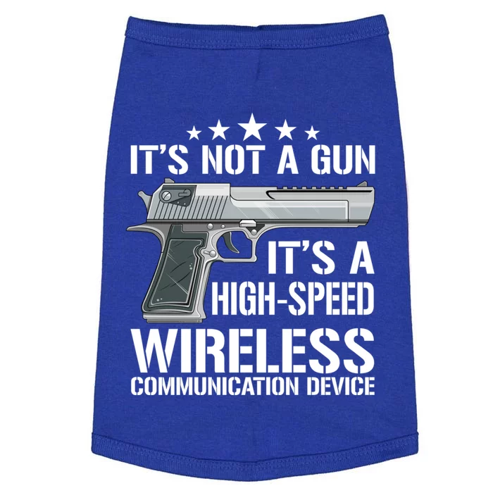 Its Not A Gun Meme Funny Its Not A Gun Gift Doggie Tank