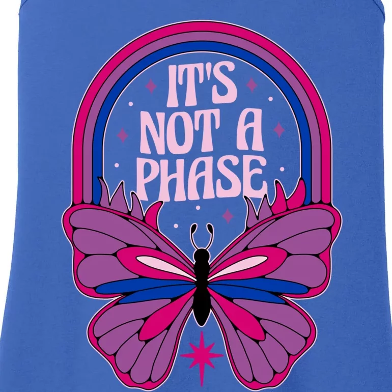 It's Not A Phase Bisexual Bi Lgbt Bisexual Pride Cute Gift Ladies Essential Tank