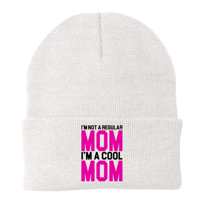 I'm Not A Regular Mom I'm A Cool Mom Gift Knit Cap Winter Beanie