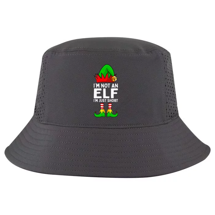 I'm Not An Elf Im Just Short Funny Christmas Matching Family Cool Comfort Performance Bucket Hat