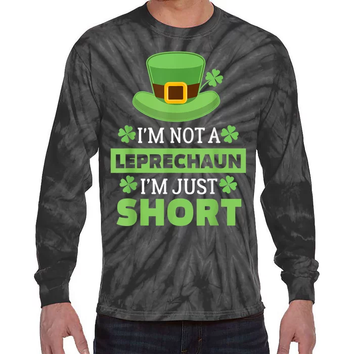 St Patricks Day, Funny St Patricks Day, St Patricks Day Leprechaun Tie-Dye Long Sleeve Shirt