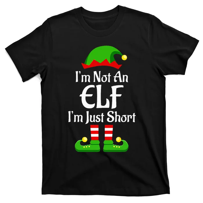 I'm Not An Elf Family Christmas Pjs Matching T-Shirt