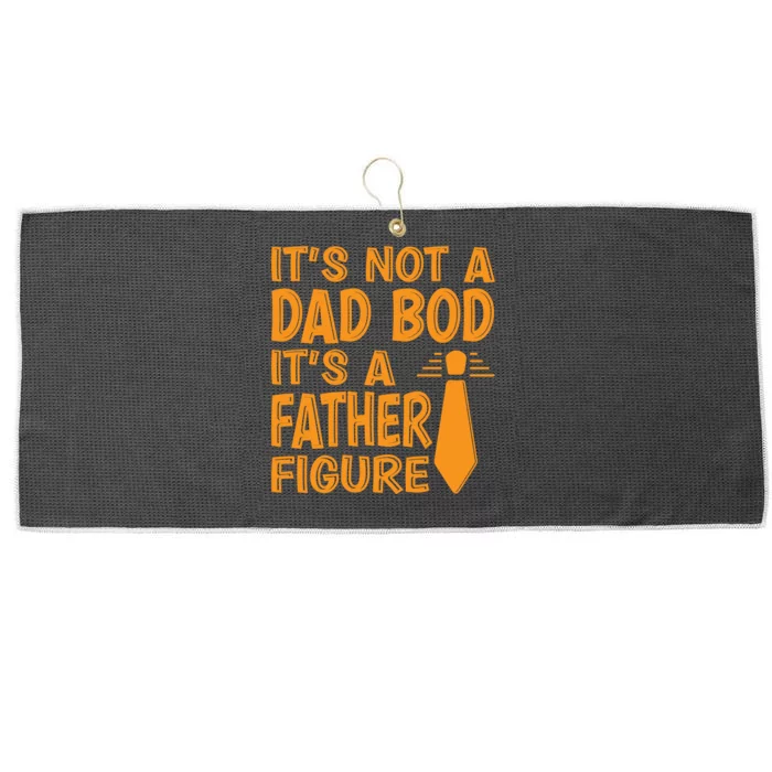 ITS NOT A DAD BOD Large Microfiber Waffle Golf Towel