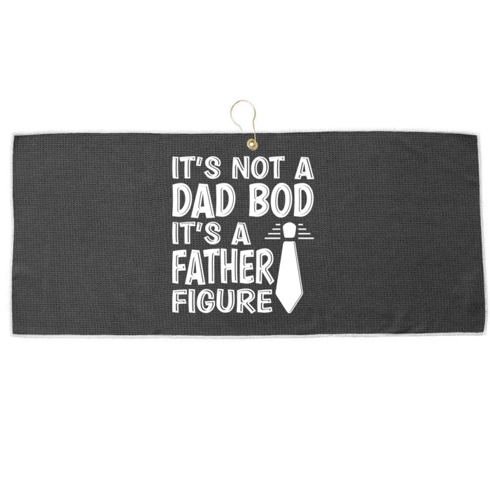 ITS NOT A DAD BOD Large Microfiber Waffle Golf Towel