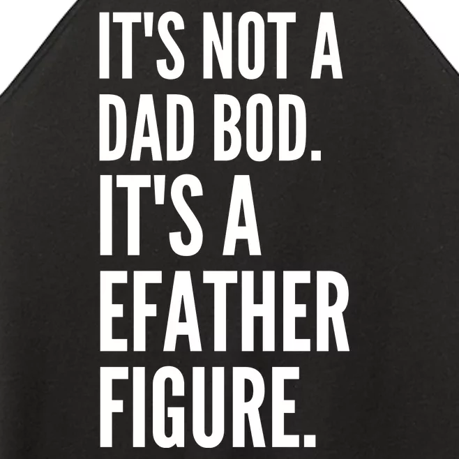 ItS Not A Dad Bod ItS A Father Figure Women’s Perfect Tri Rocker Tank