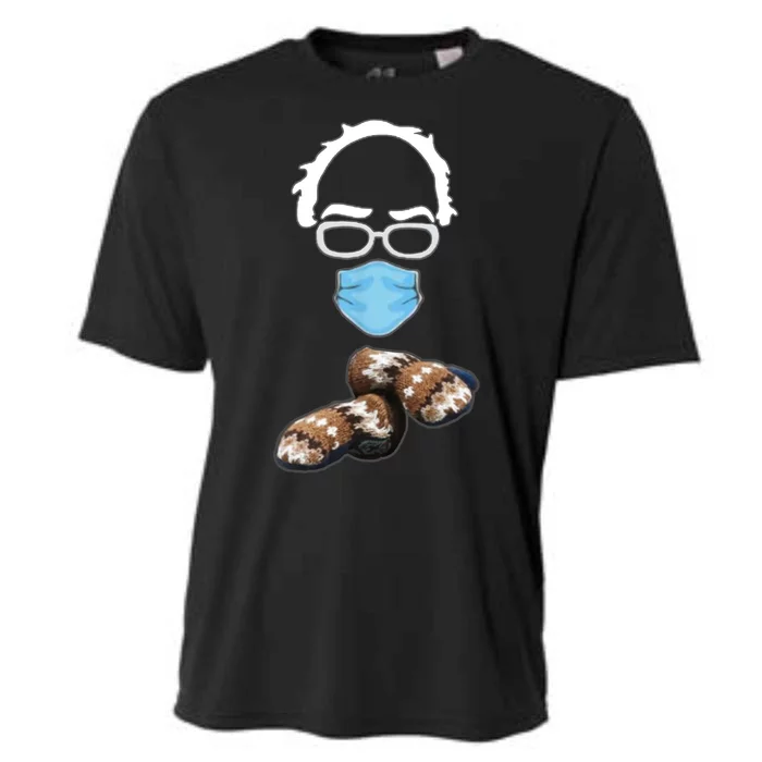 Inauguration Bernie Sanders Mittens Cooling Performance Crew T-Shirt