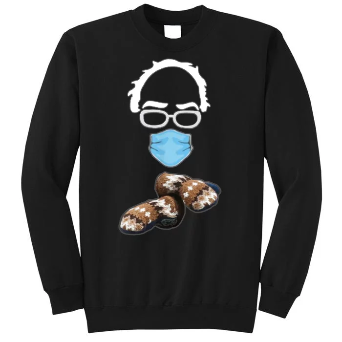 Inauguration Bernie Sanders Mittens Tall Sweatshirt