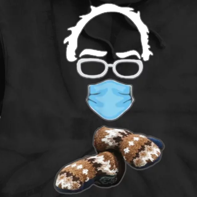 Inauguration Bernie Sanders Mittens Tie Dye Hoodie