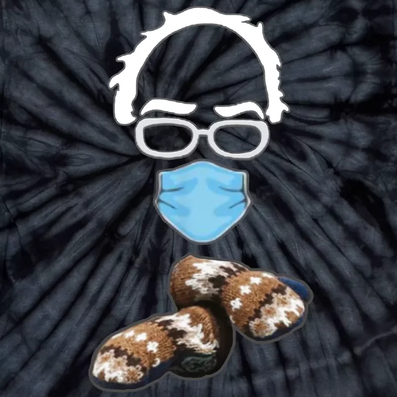 Inauguration Bernie Sanders Mittens Tie-Dye T-Shirt