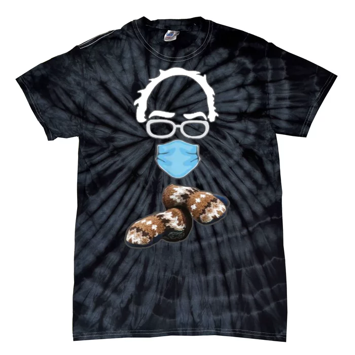 Inauguration Bernie Sanders Mittens Tie-Dye T-Shirt