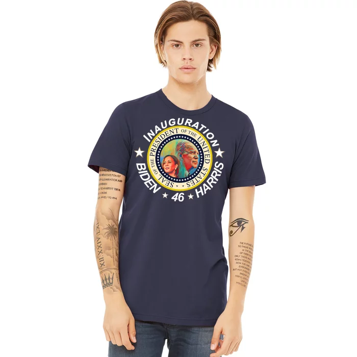 Inauguration Biden Harris 46th Seal Premium T-Shirt