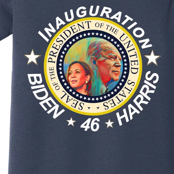 Inauguration Biden Harris 46th Seal Baby Bodysuit