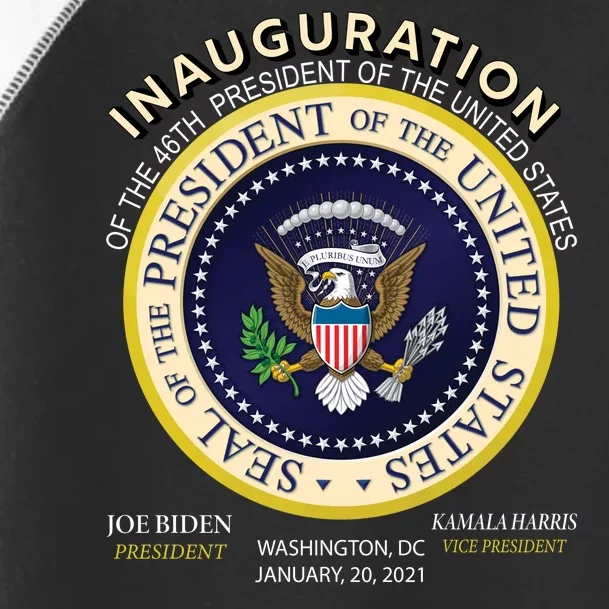 Inauguration Day 46th President Biden Harris 2021 Toddler Fine Jersey T-Shirt