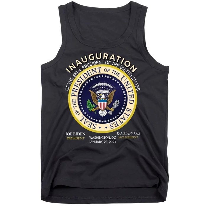 Inauguration Day 46th President Biden Harris 2021 Tank Top