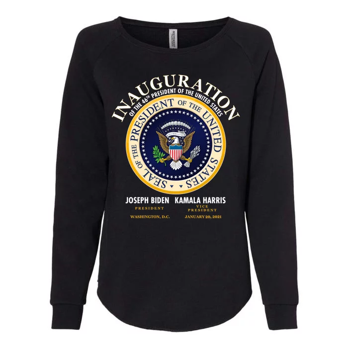 Inauguration Of The 46th President Joe Biden and Kamala Harris 2021 Womens California Wash Sweatshirt