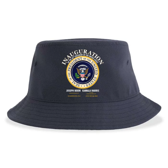 Inauguration Of The 46th President Joe Biden and Kamala Harris 2021 Sustainable Bucket Hat