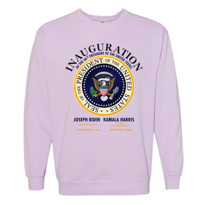 Inauguration Of The 46th President Joe Biden and Kamala Harris 2021 Garment-Dyed Sweatshirt