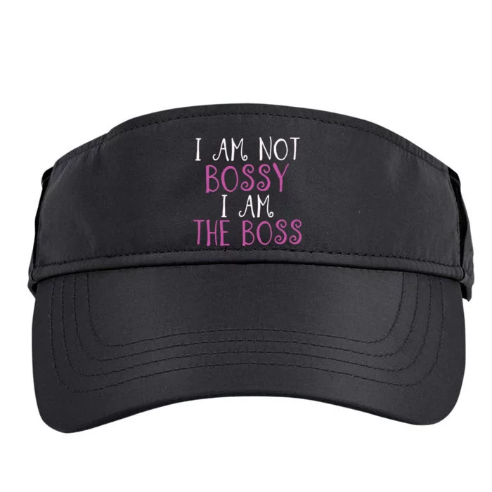 Im Not Bossy I Am The Boss Work Humour Adult Drive Performance Visor