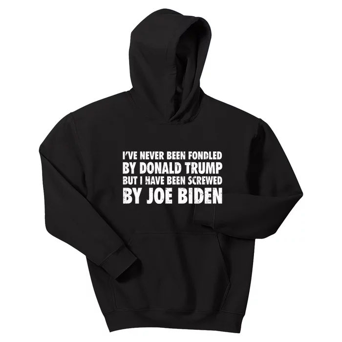 I’ve Never Been Fondled By Donald Trump Kids Hoodie