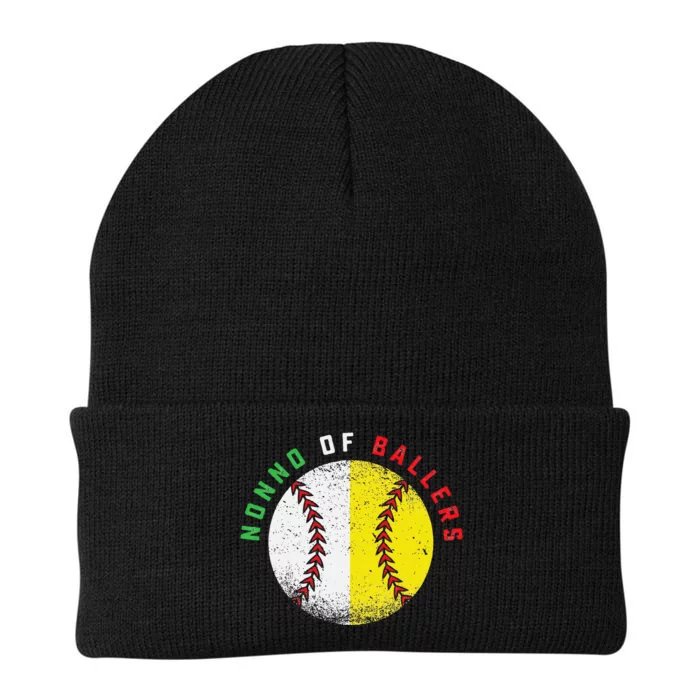 Italian Nonno Baseball Softball Grandson Granddaughter Team Knit Cap Winter Beanie