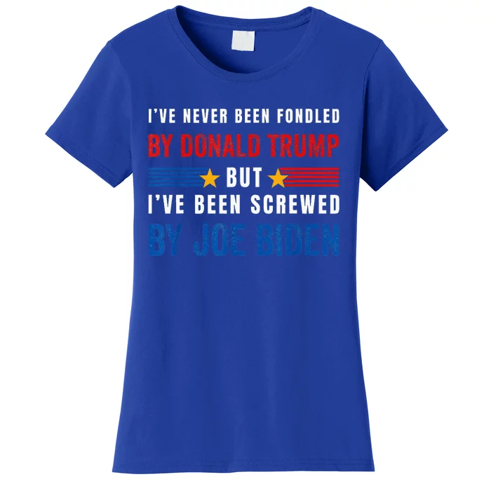 Ive Never Been Fondled By Donald Trump Women's T-Shirt