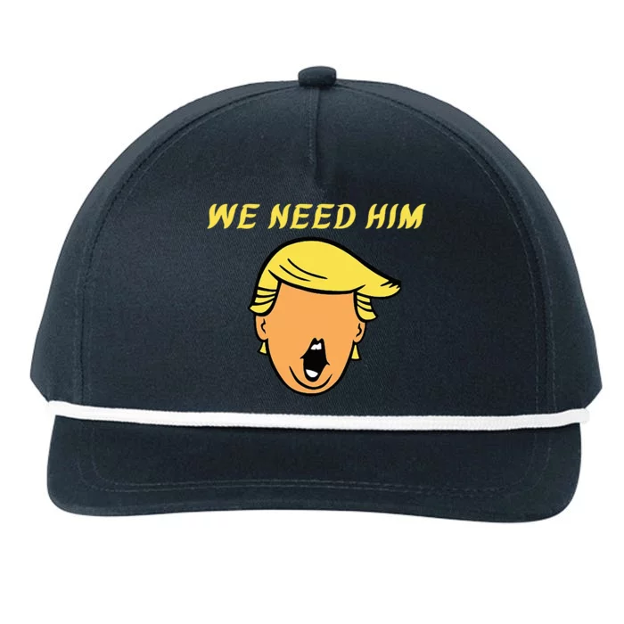 I’Ve Never Been Fondled By Donald Trump But Screwed By Biden Snapback Five-Panel Rope Hat