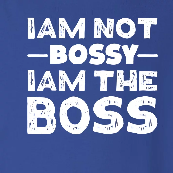 I'm Not Bossy I Am The Boss 'S Entrepreneur Gift Toddler Long Sleeve Shirt